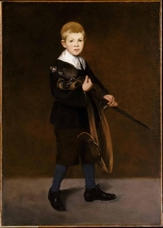 Edouard Manet Boy Carrying a Sword china oil painting image